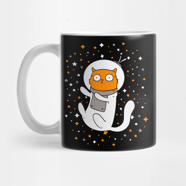 Cat in space by ArtsyStone